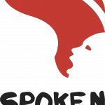 Spartanburg Spoken Word_Logo and Type_Logo + Type_red_black type